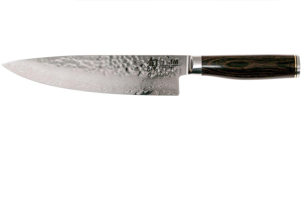 Cuchillo de cocina japonés KAI 15cm SHUN primera acero damasco