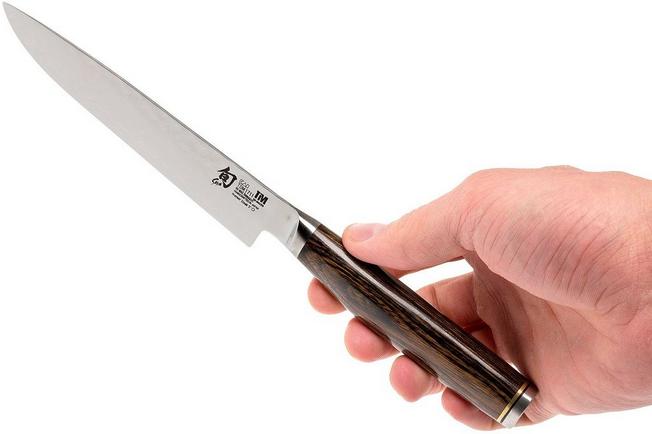 Premiere Titanium Cutlery 4 Paring Knife with Walnut Handle