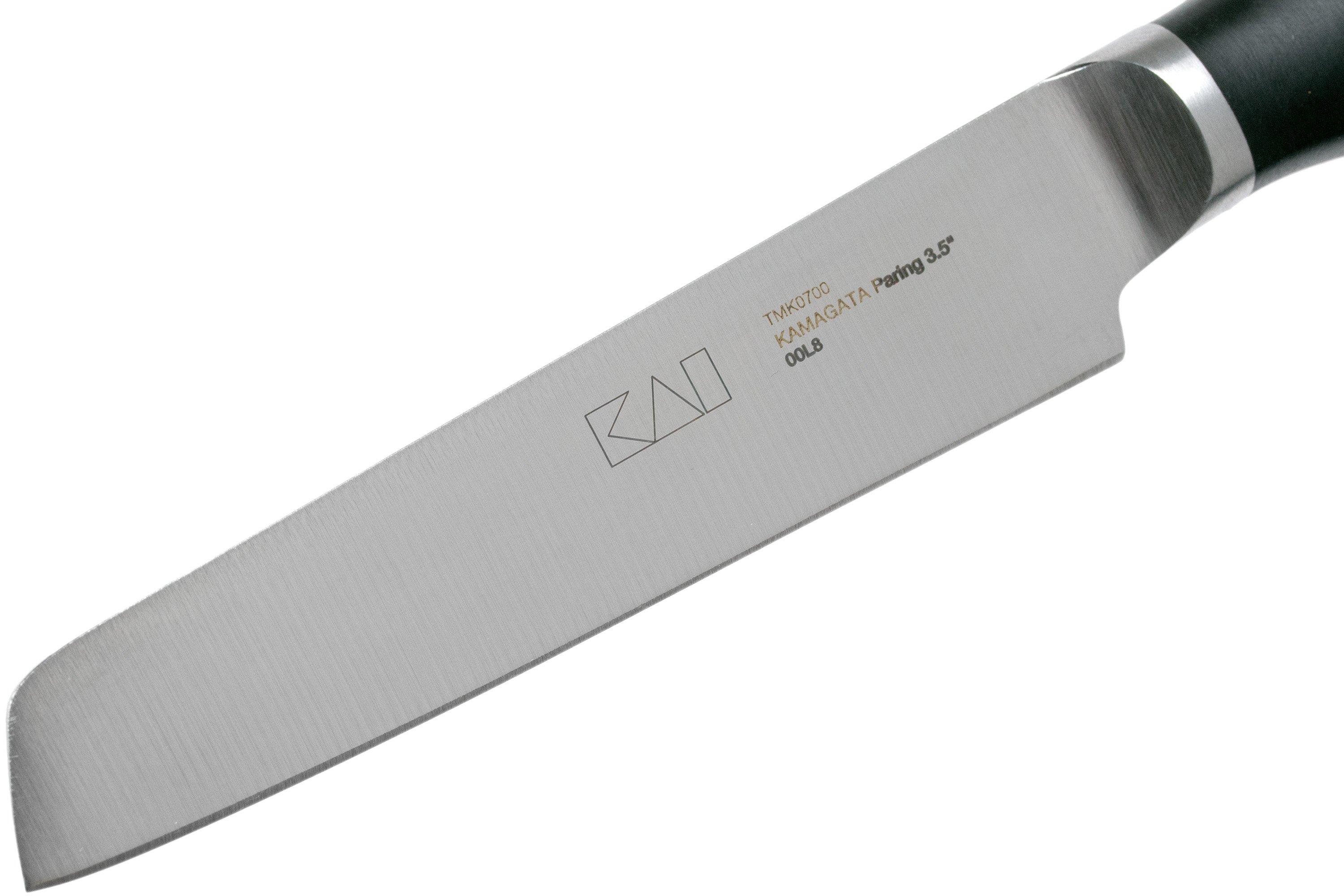 KAI Tim Mälzer Kamagata coltello da cucina giapponese 20,0 cm lunghezza lama - acciaio inossidabile 4116 forgiato - 56 (±1) HRC - manico in POM