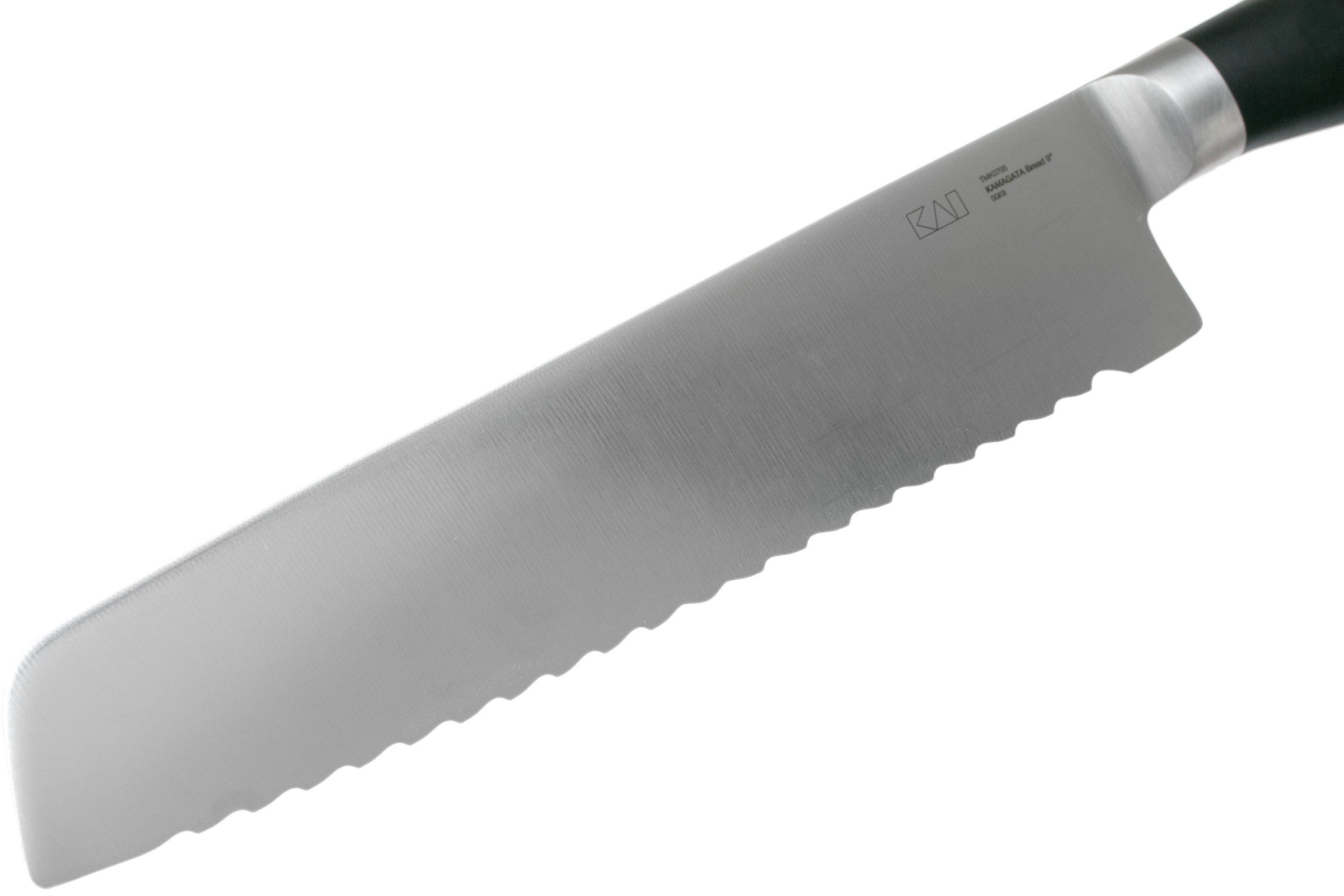 KAI Tim Mälzer Coltello Da Pane Kamagata - Lama Ondulata 23 Cm - Foto 2