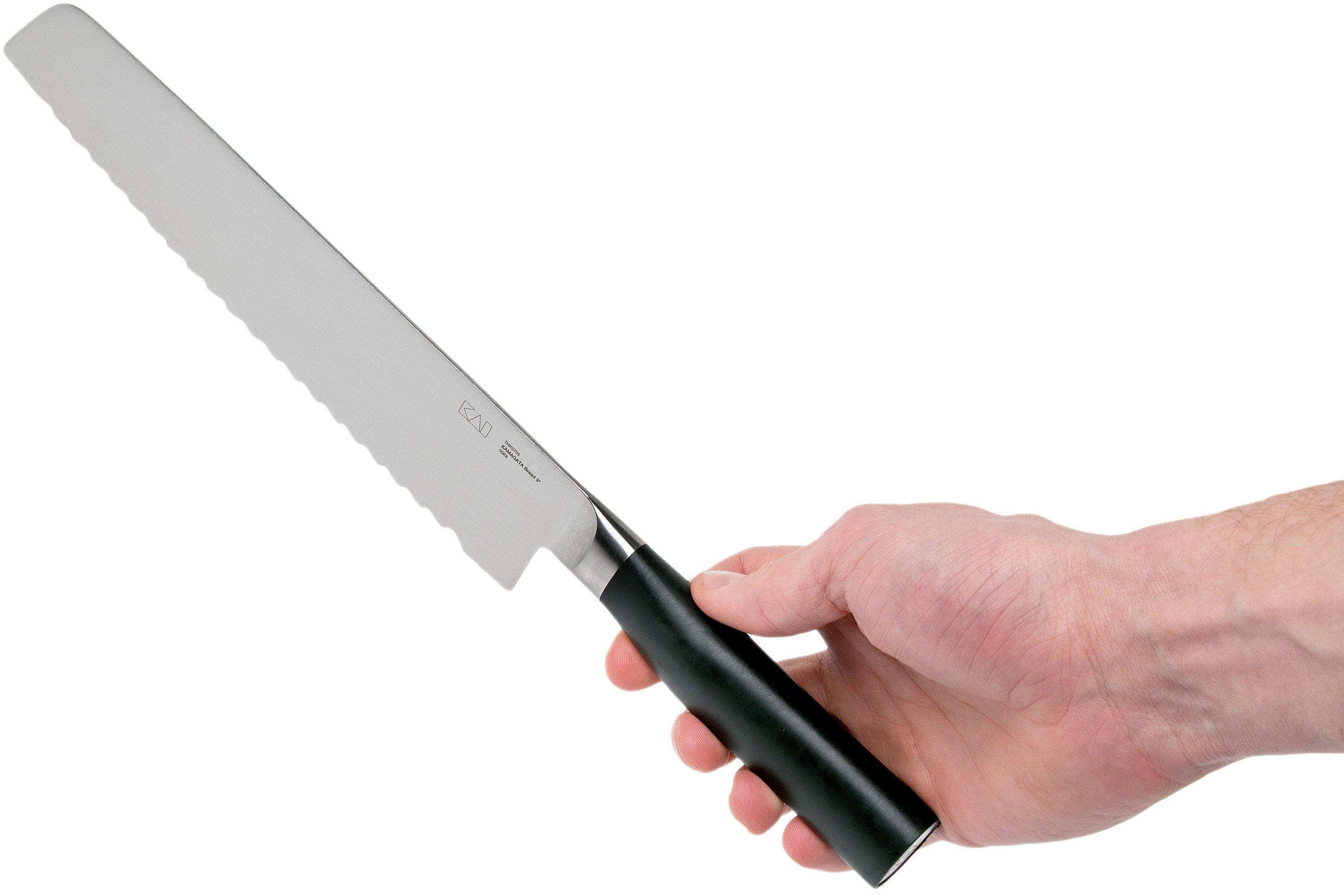 KAI Tim Mälzer Coltello Da Pane Kamagata - Lama Ondulata 23 Cm - Foto 10
