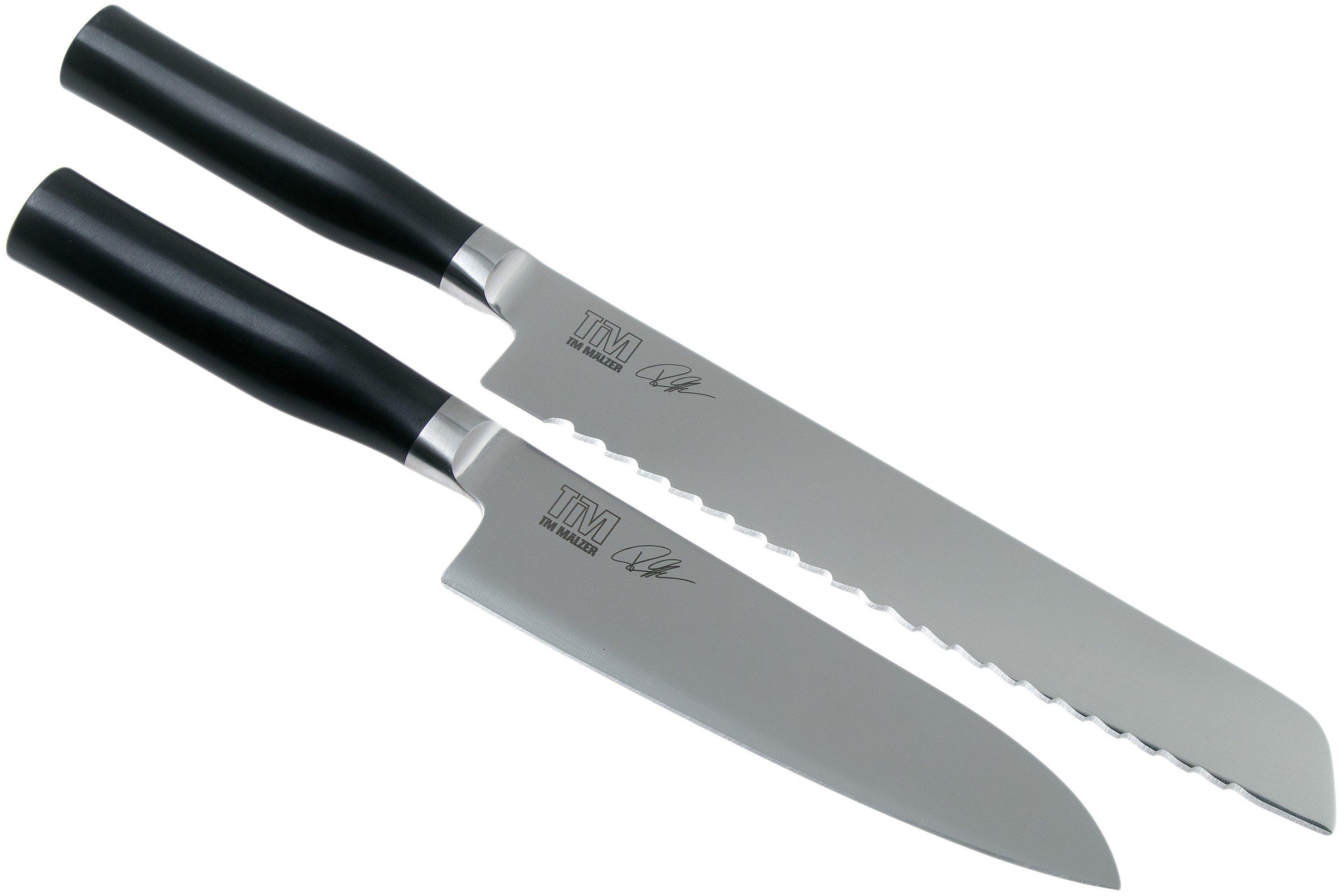 KAI Tim Mälzer Coltello Da Pane Kamagata - Lama Ondulata 23 Cm - Foto 1
