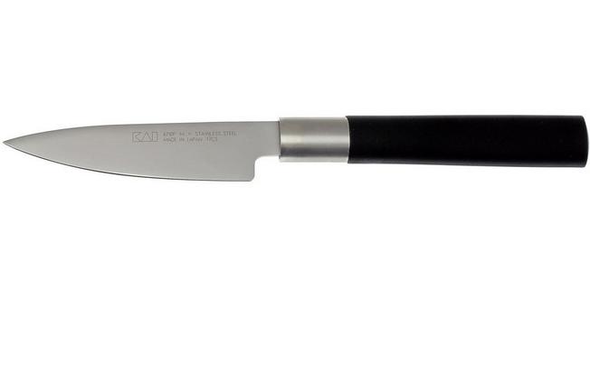 KAI Wasabi 8 inch Chef's Knife, Black Polypropylene Handle