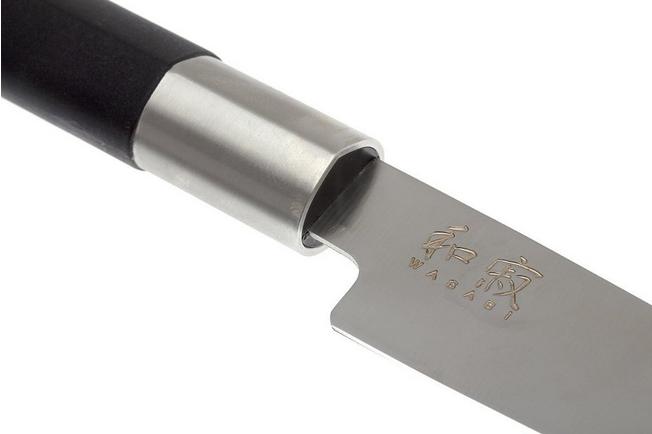 KAI Wasabi Black 6710P chef's knife with 10 cm blade - 72-1574700