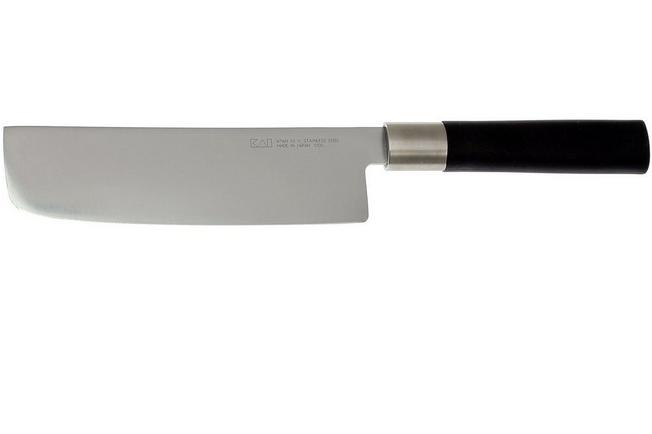 Image for Kai Wasabi Black nakiri 16.5cm 6716N