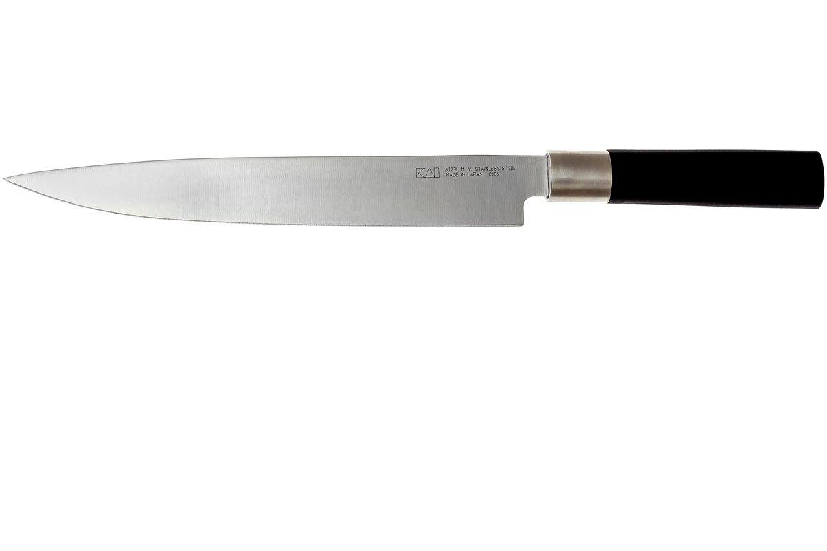 Kai Wasabi Black carving knife 23cm 6723L | Advantageously