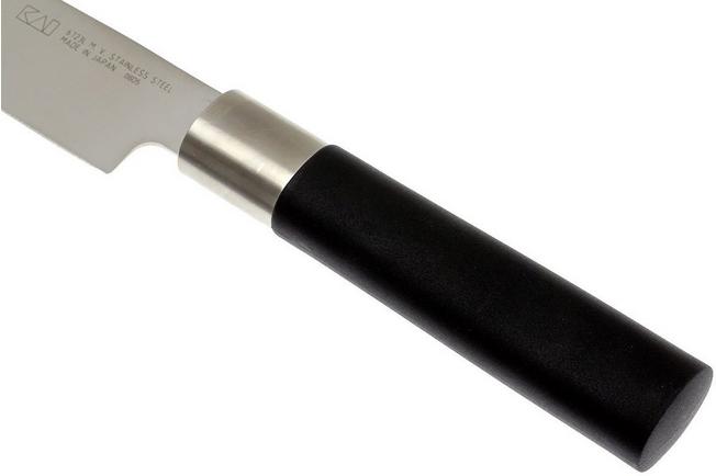 Coltello da cucina (23 cm) Kai Wasabi Black —