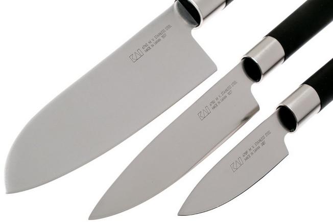 Image for Kai Wasabi 3-piece knife set, 67-W17