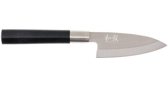 Wasabi Black 6 Deba Knife Kai