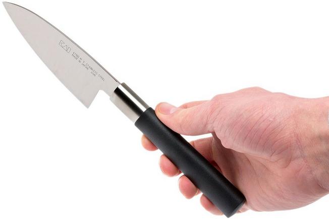 Kai 6710P 105mm Paring Knife - Black Wasabi