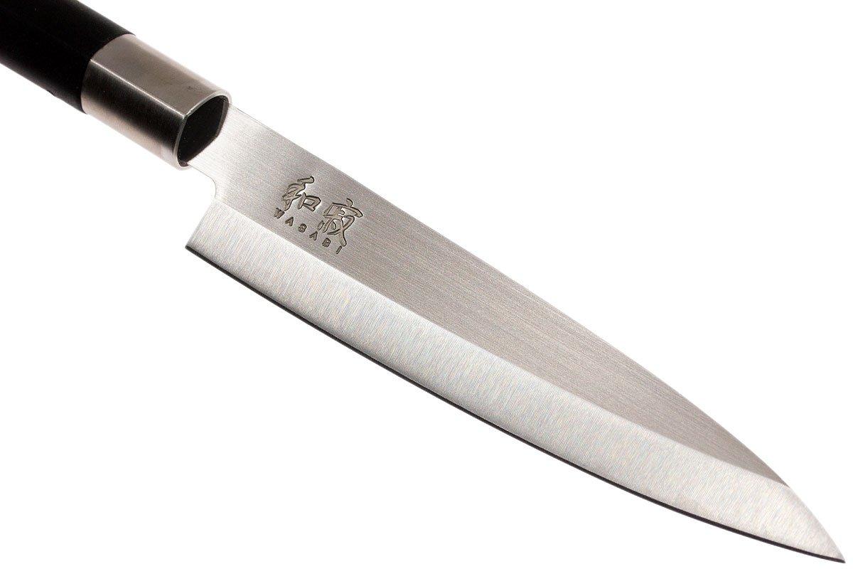 KAI Wasabi Black Utility Knife 6710P - View #8