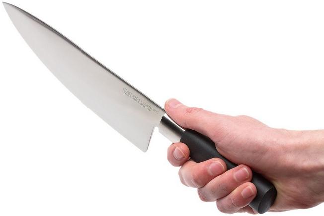 Teknica Couteau de Chef 22 Cm Noir