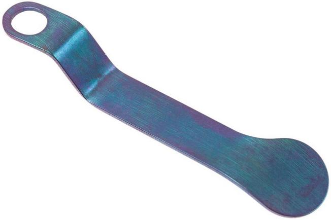 Image for KeyBar titanium pocket clip, light green
