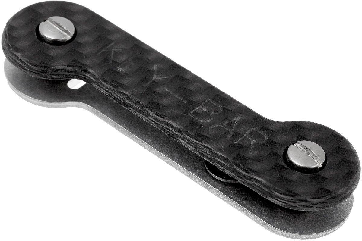 KeyBar aluminum/carbon, grey | Advantageously shopping at Knivesandtools.se