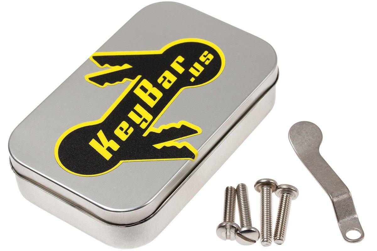 KeyBar Black G10/Aluminium key-tool | Advantageously shopping at
