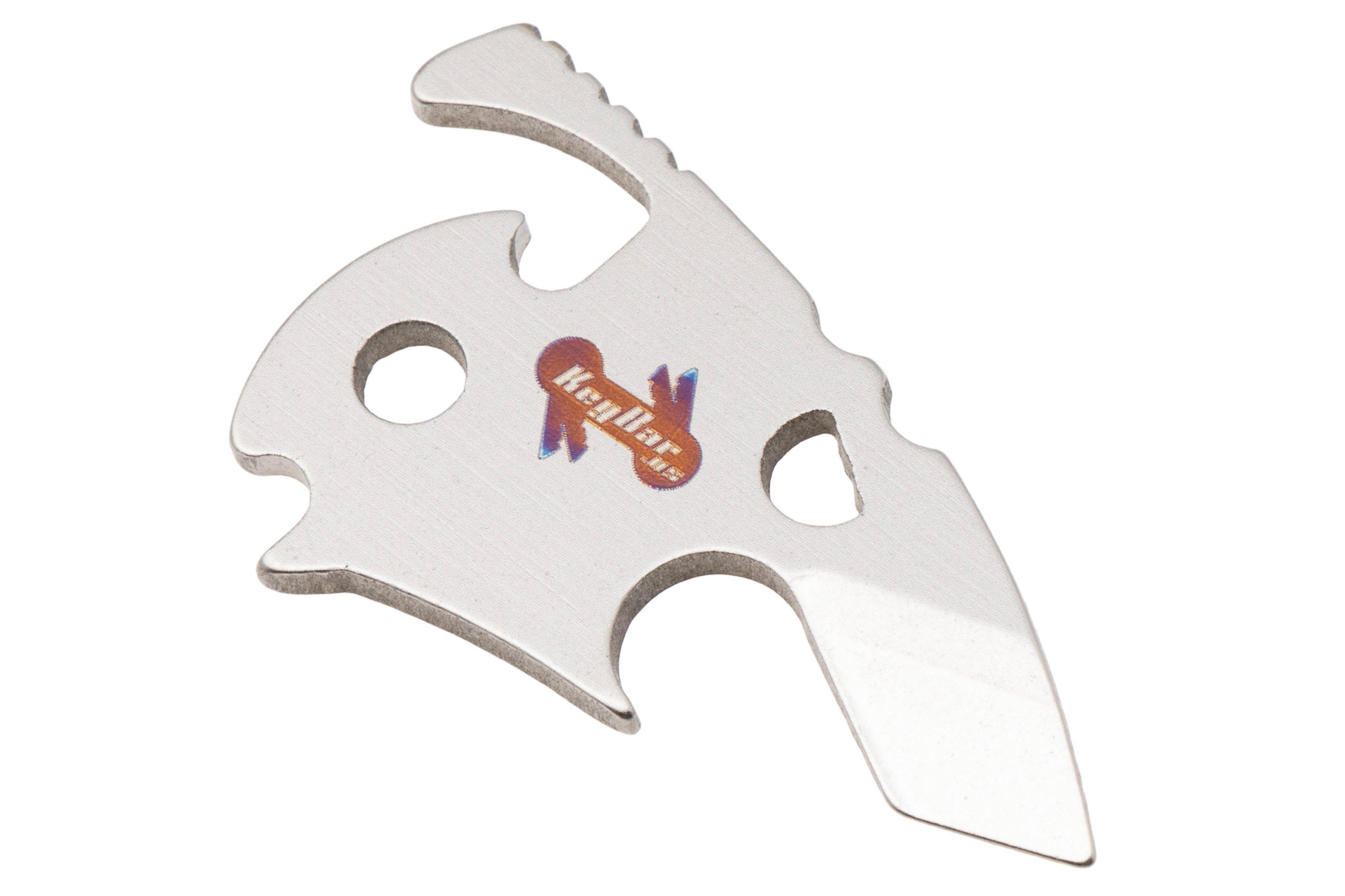 KeyBar Can Opener & Bottle Bomber 2.0 KBR426 Titanium can opener