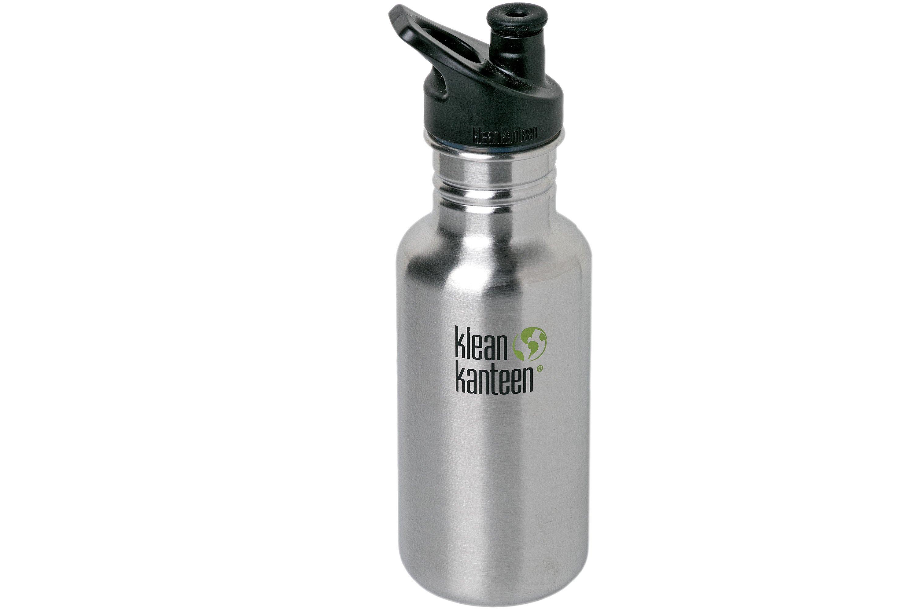 Klean Kanteen Classic /Sport Cap 500 ml, stainless steel