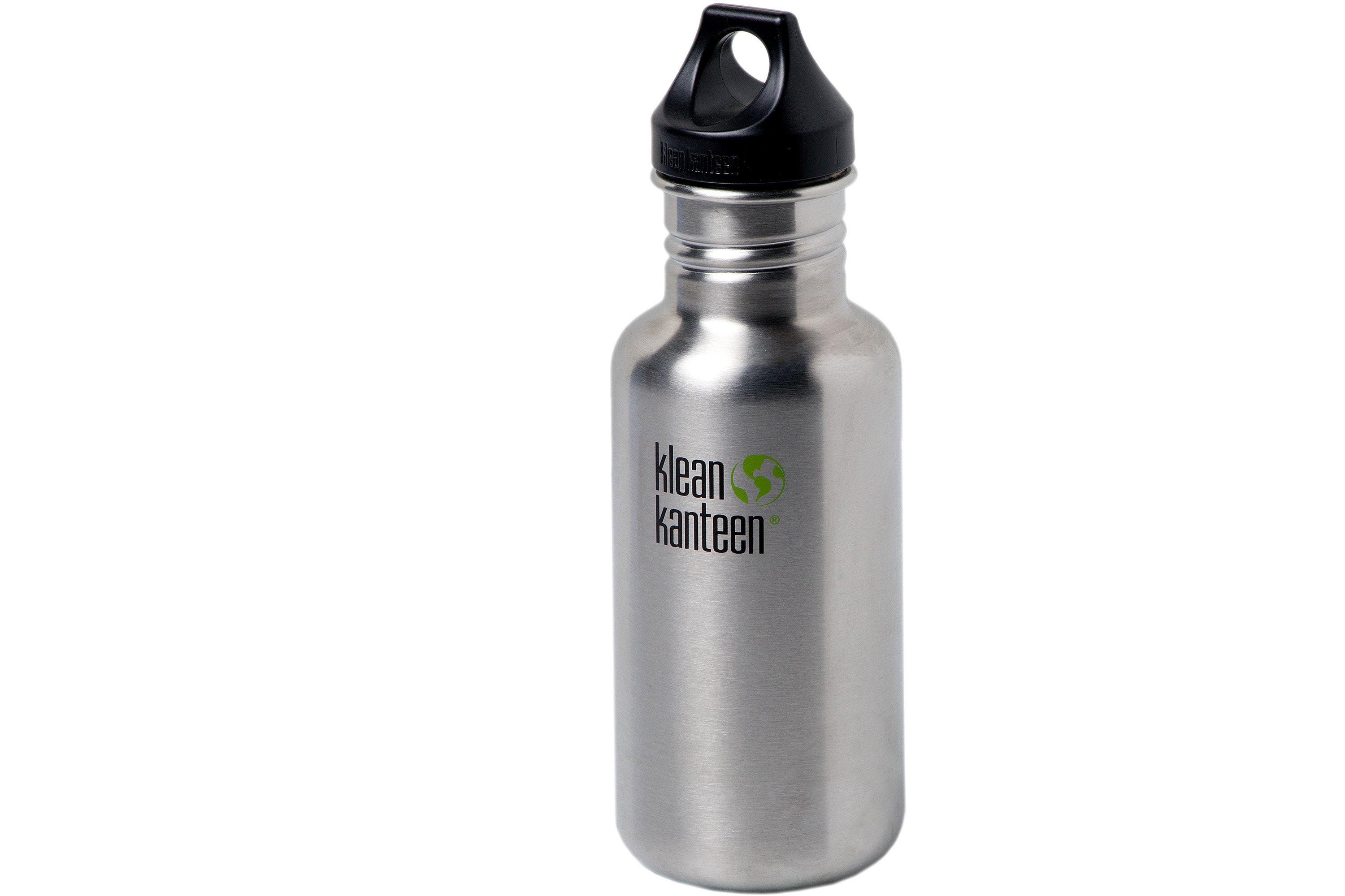 Klean Kanteen Classic loop cap 500 ml, stainless steel Advantageously