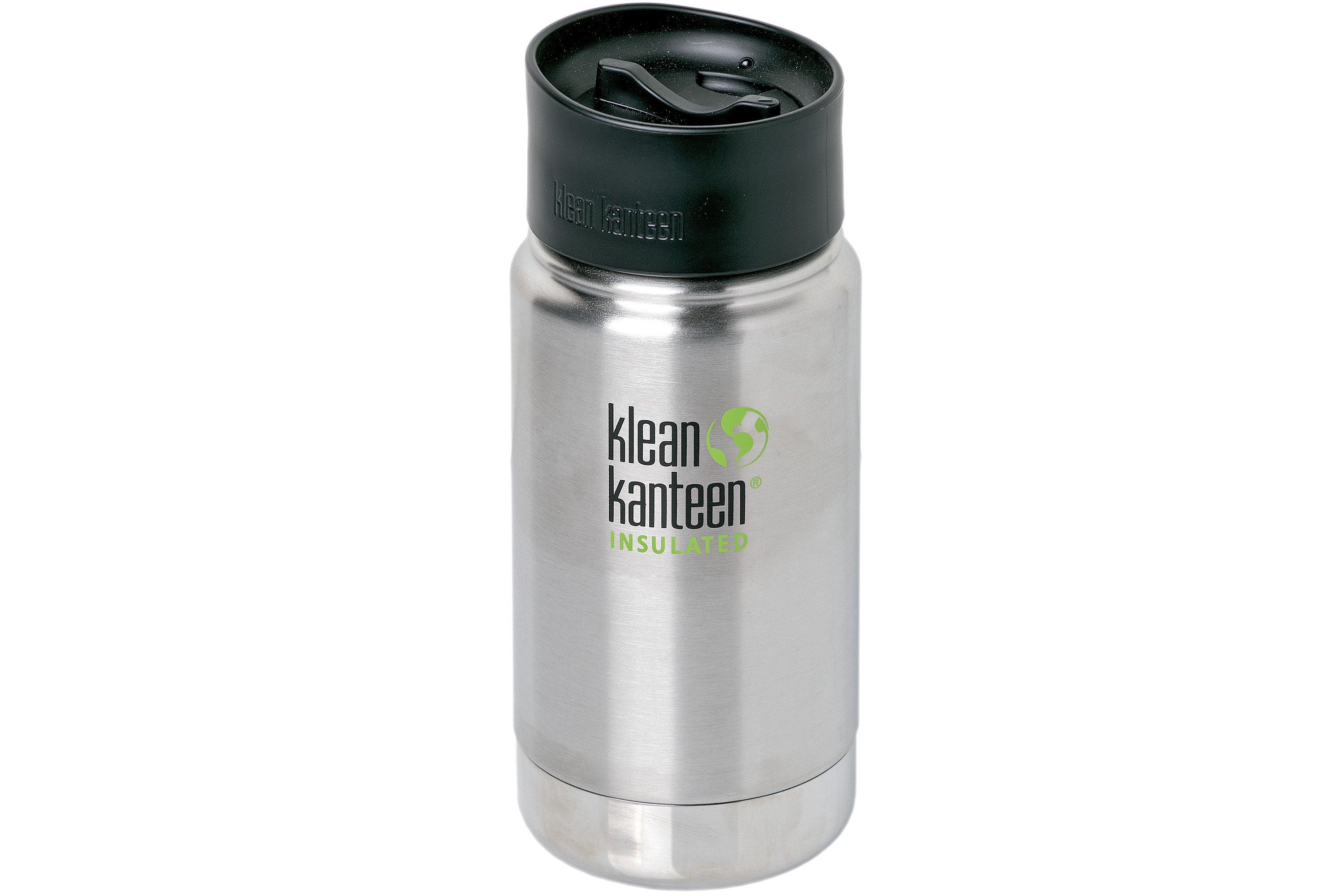 Klean Kanteen Wide Insulated thermos Café Cap 2.0 350 ml, rvs | Achetez .