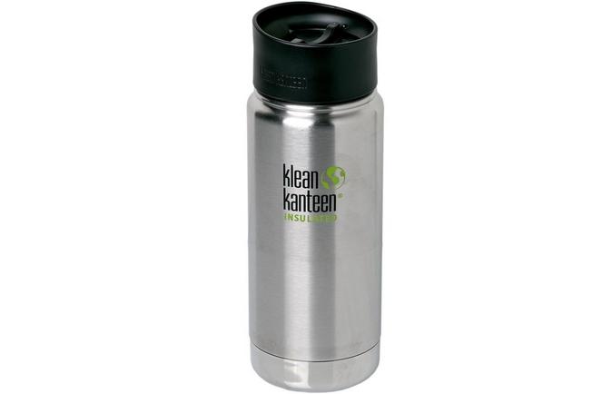 Image for Klean Kanteen Wide Insulated bottle Café Cap 2.0 470 ml, stainless steel