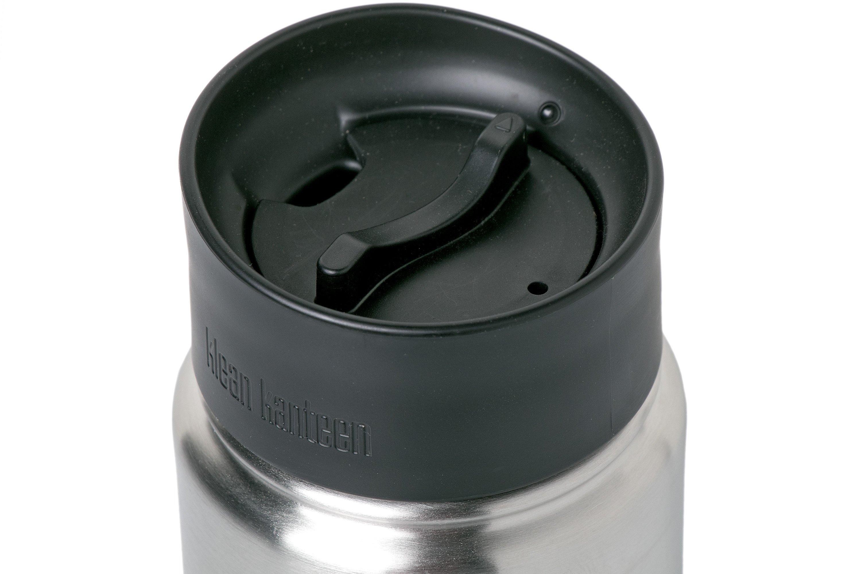 Klean Kanteen Wide Insulated thermos Café Cap 2.0 470 ml, rvs Achetez