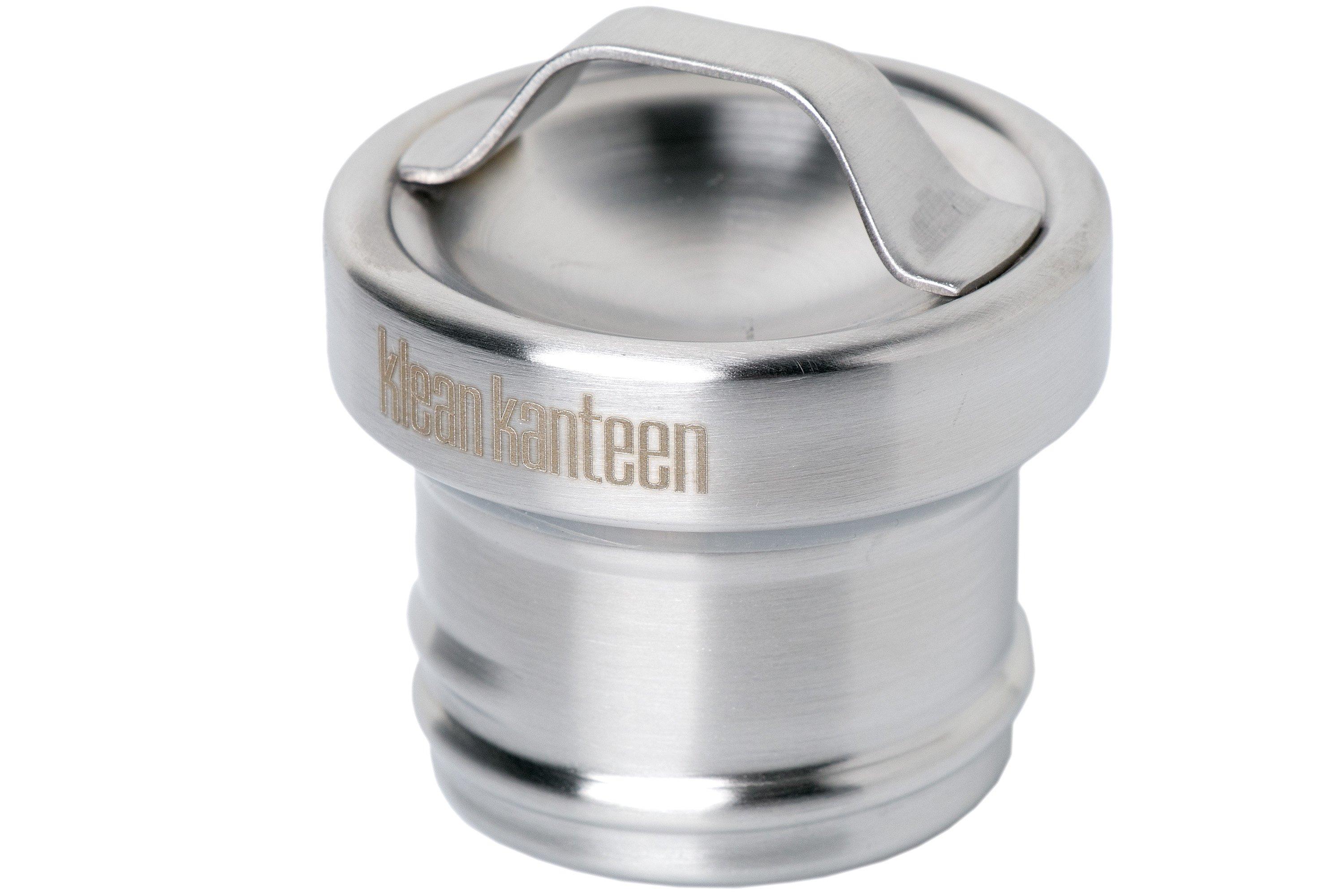Klean Kanteen All Stainless Loop Cap, auslaufsicher, Edelstahl