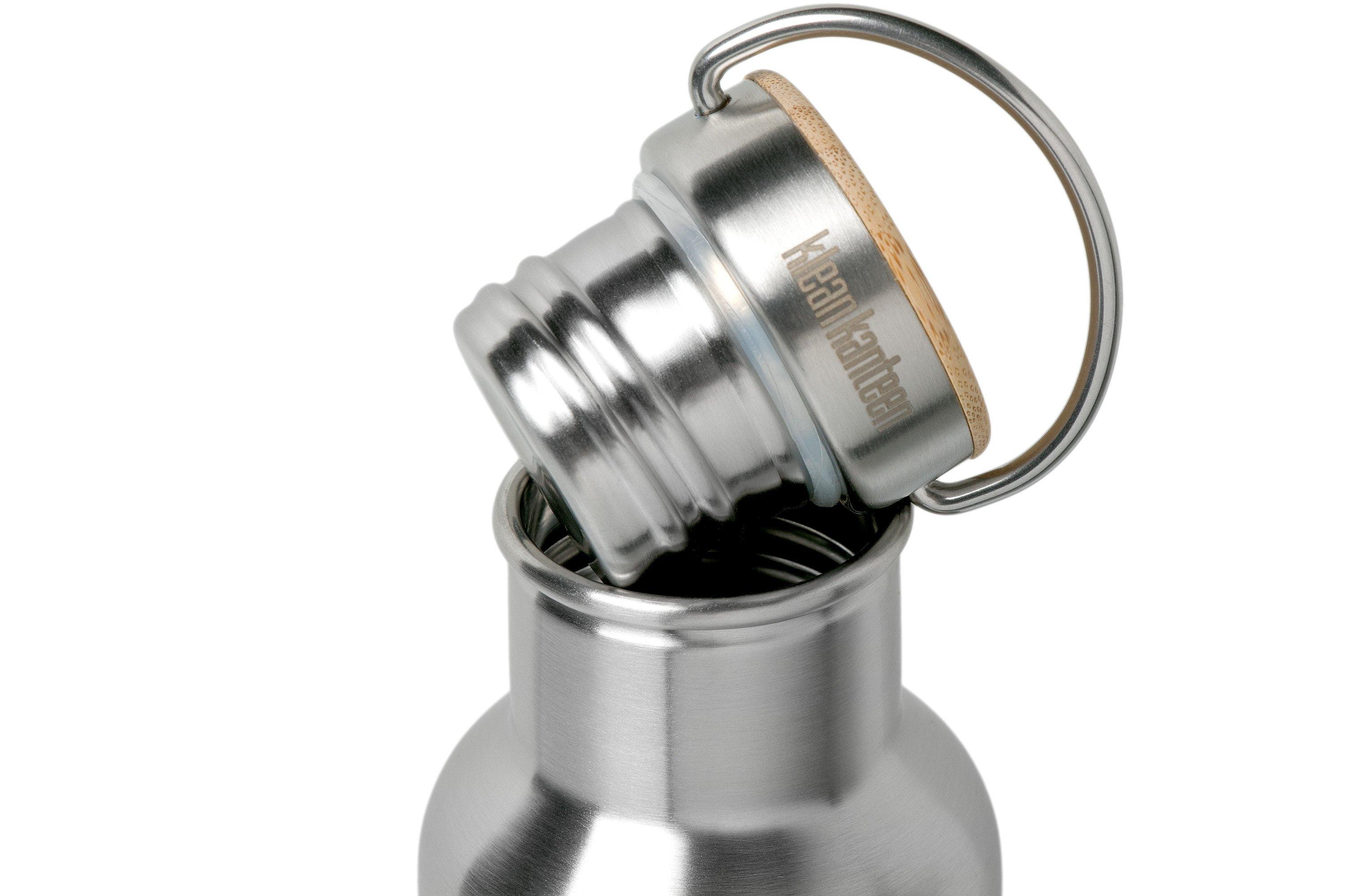 Klean Kanteen Insulated Reflect 600 ml waterfles met bamboe dop