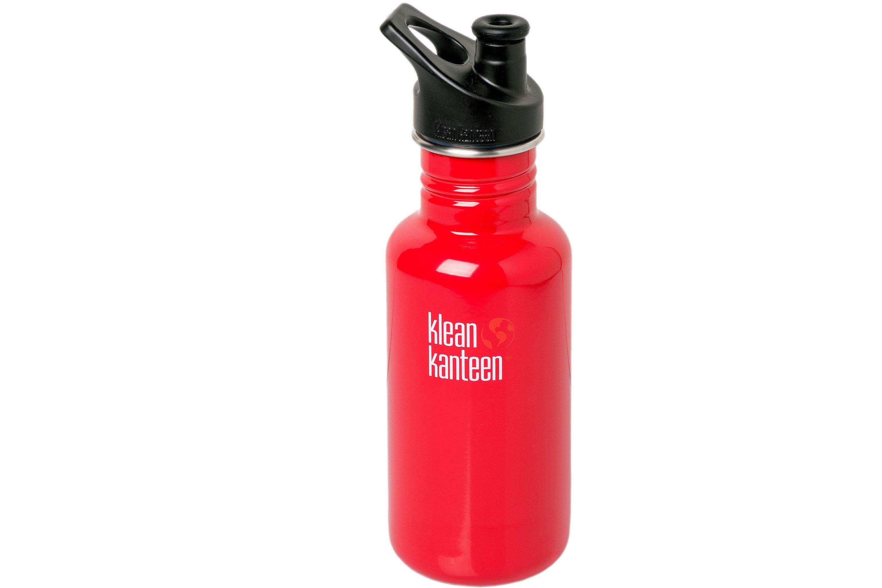 Klean Kanteen Classic /Sport Cap 500 ml, mineral red Advantageously