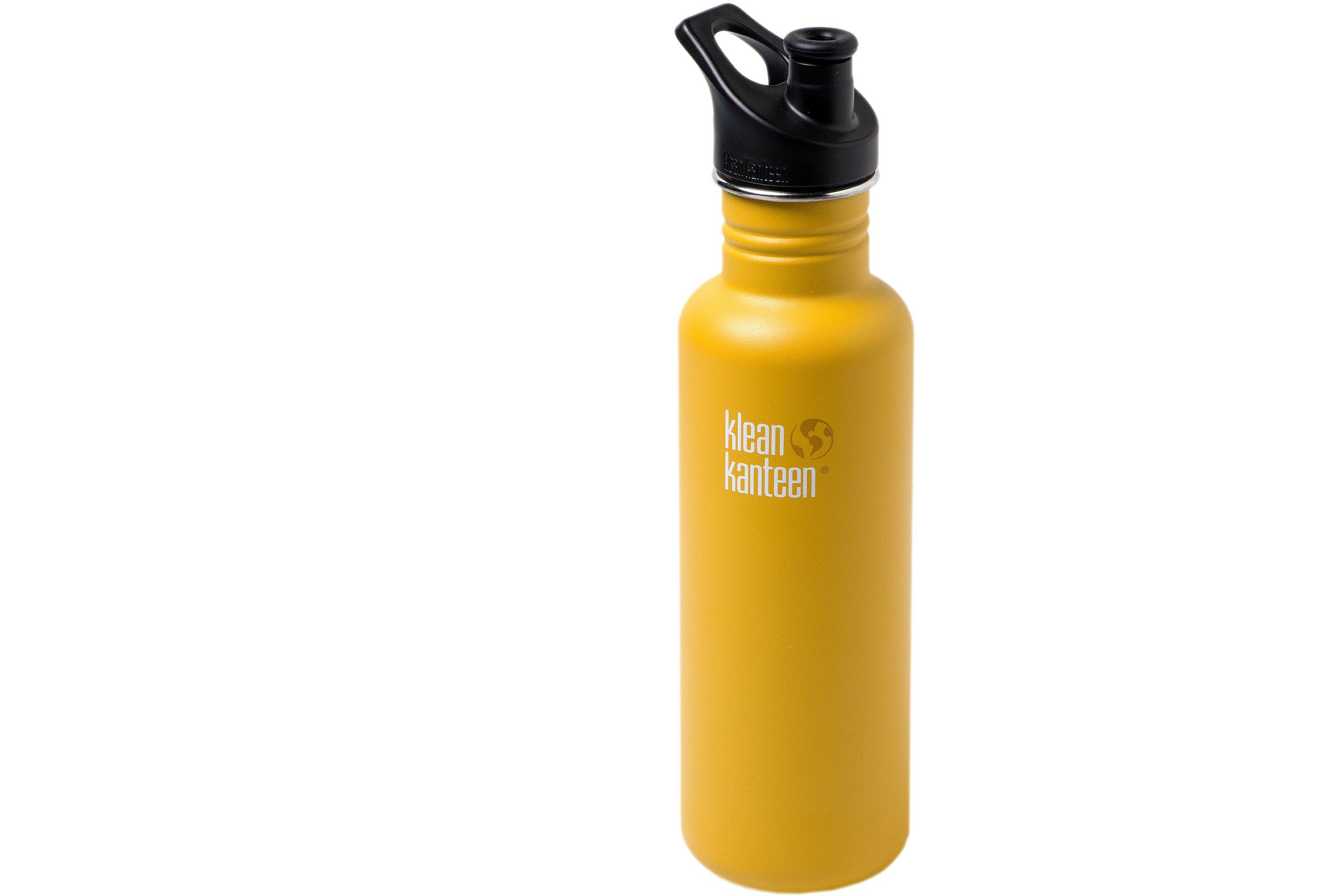 Klean Kanteen Classic /Sport Cap 800 ml, lemon curry matt Fare