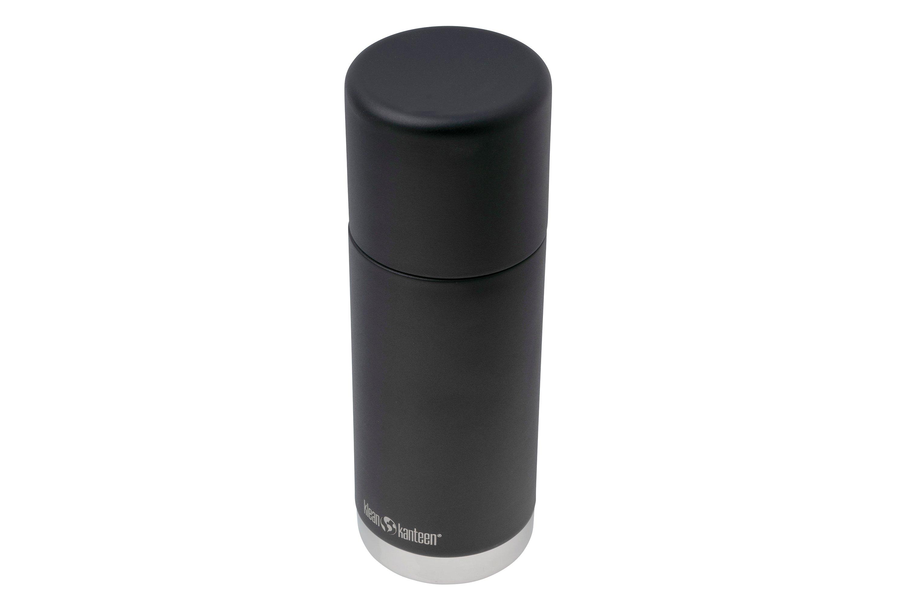 Klean Kanteen Insulated TK Wide with Café Cap 473ml - Black | Newquay Camping
