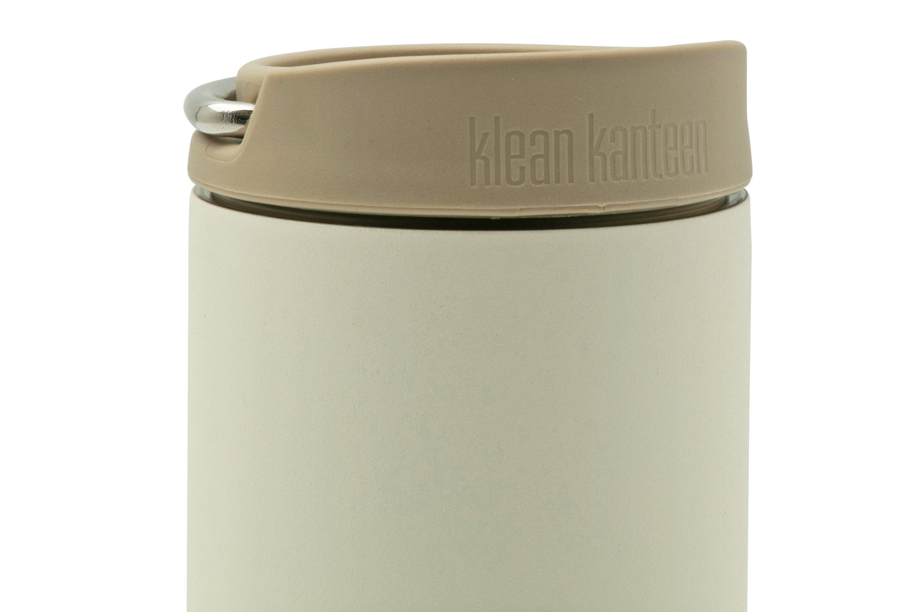 Borraccia Klean Kanteen Classic Narrow 355 Ml – Acciaio Inox 18/8, Tappo Sippy Cap A Prova Di Perdite, Bianco, Ecologica