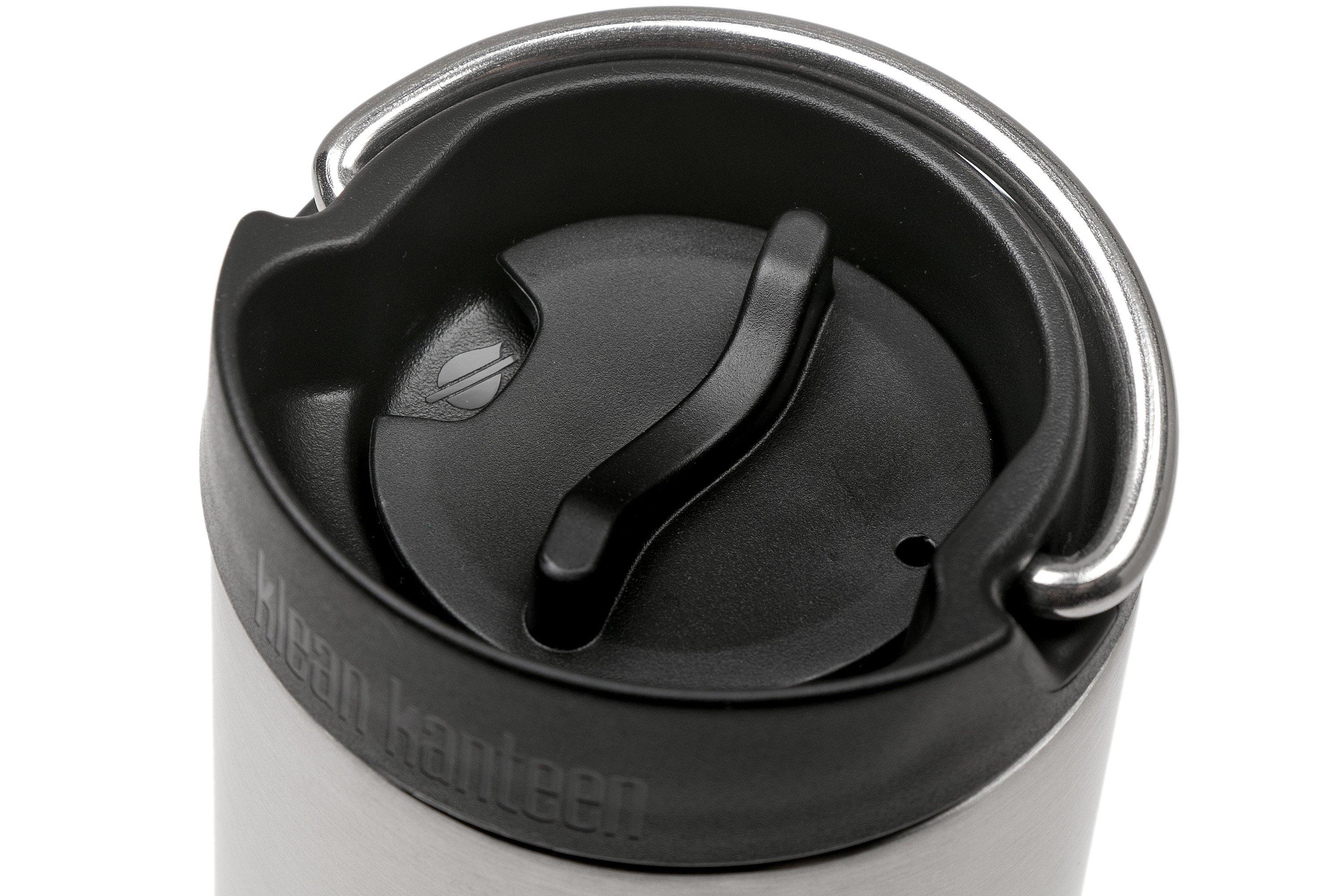 Klean Kanteen TKWide 473ml, Café Cap, brushed stainless Voordelig