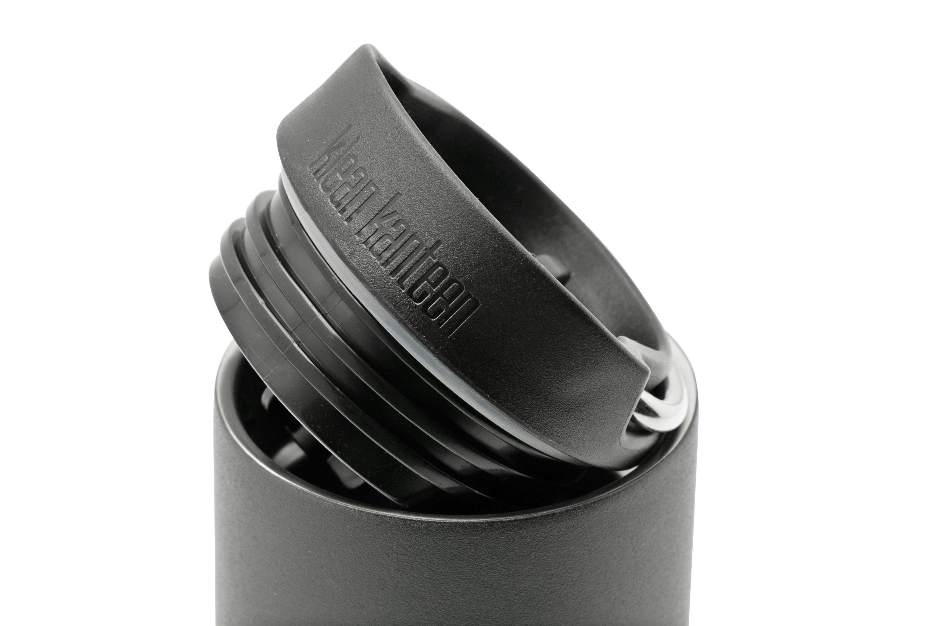 klean kanteen Insulated Wide 473ml ブラック Klean Kanteen Insulated TKWide 470 ml (Café Cap) - Black