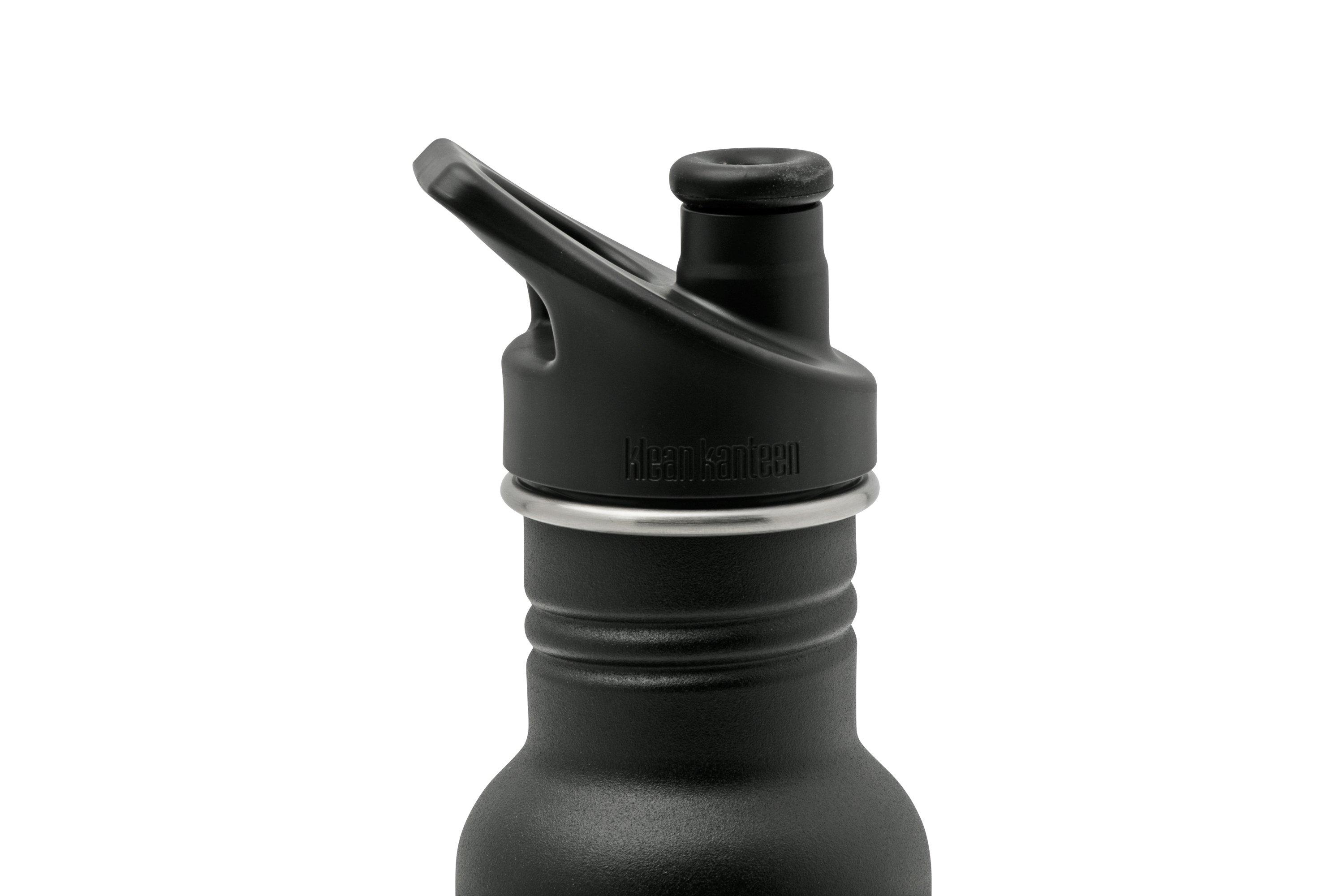 Klean Kanteen Classic Narrow 18oz (w/Sport Cap) Black