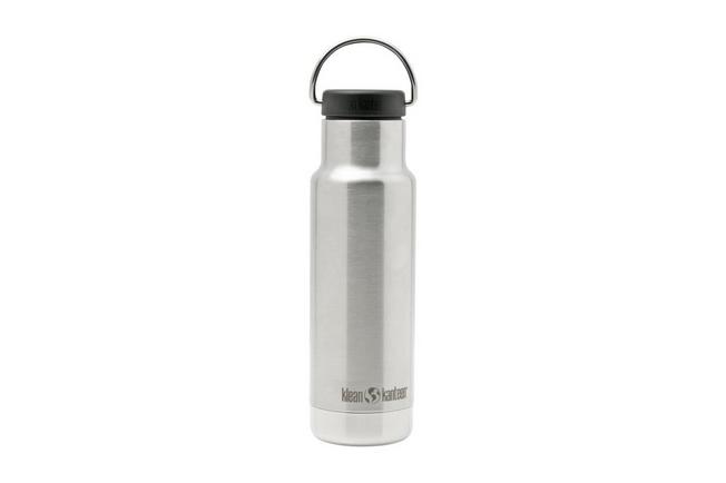 Klean Kanteen Bottle - Classic Insulated Stainless Steel with Loop Cap