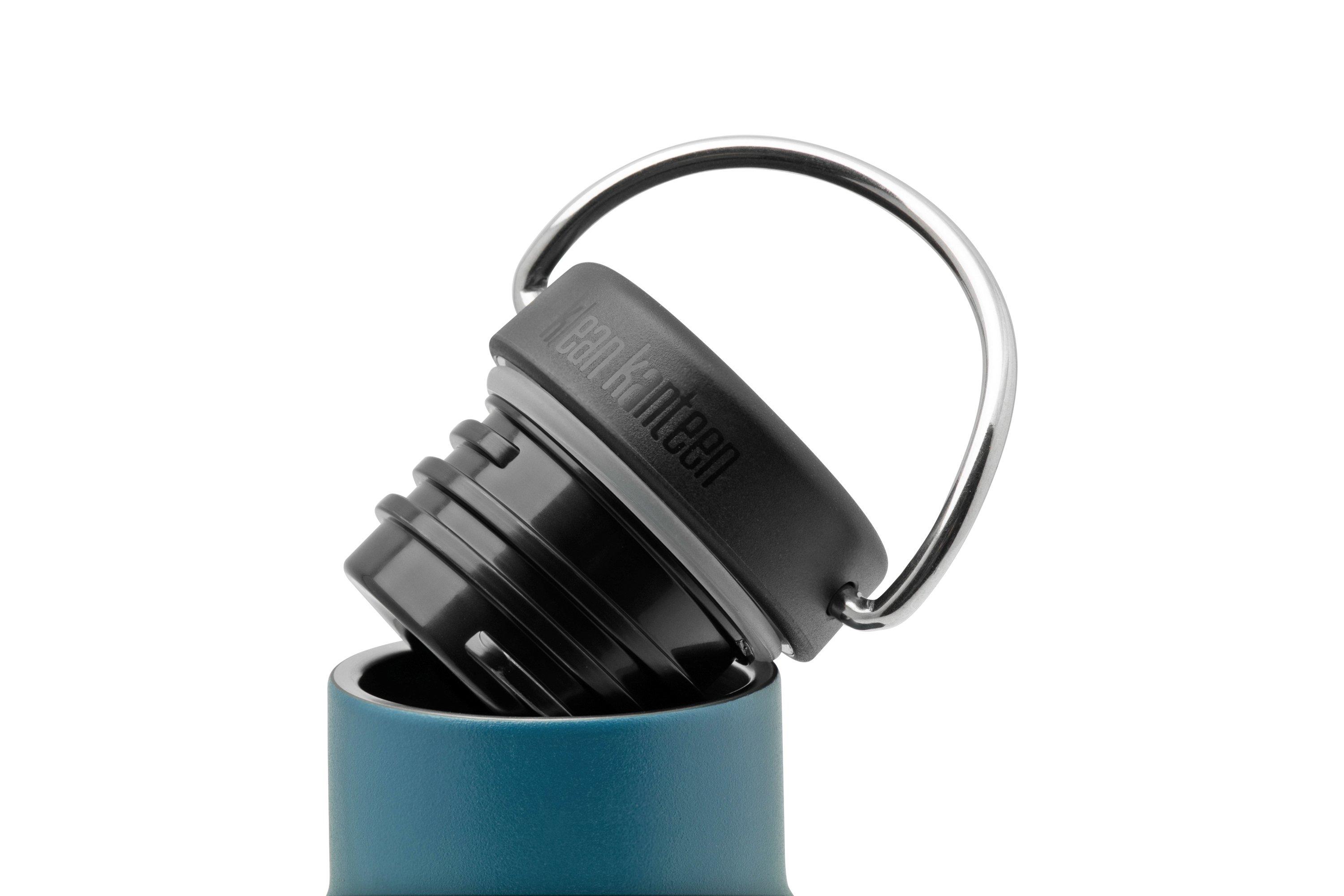 Klean Kanteen Classic Insulated Loop Cap, 592 ml, Real Teal Voordelig kopen bij knivesandtools.nl