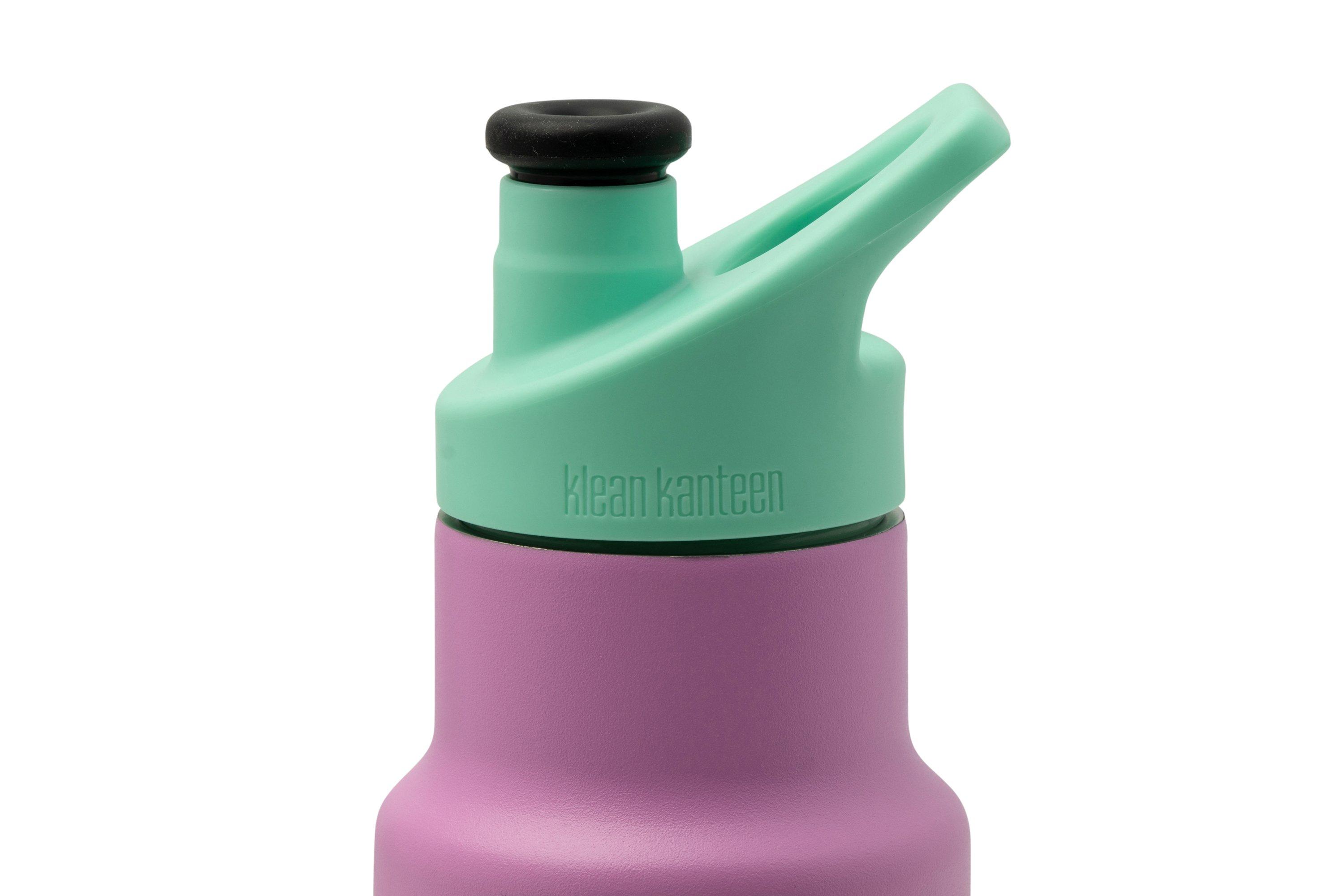 Klean Kanteen Kid Classic Narrow 1008859 Sport Cap Hawaiian Ocean, 355 mL