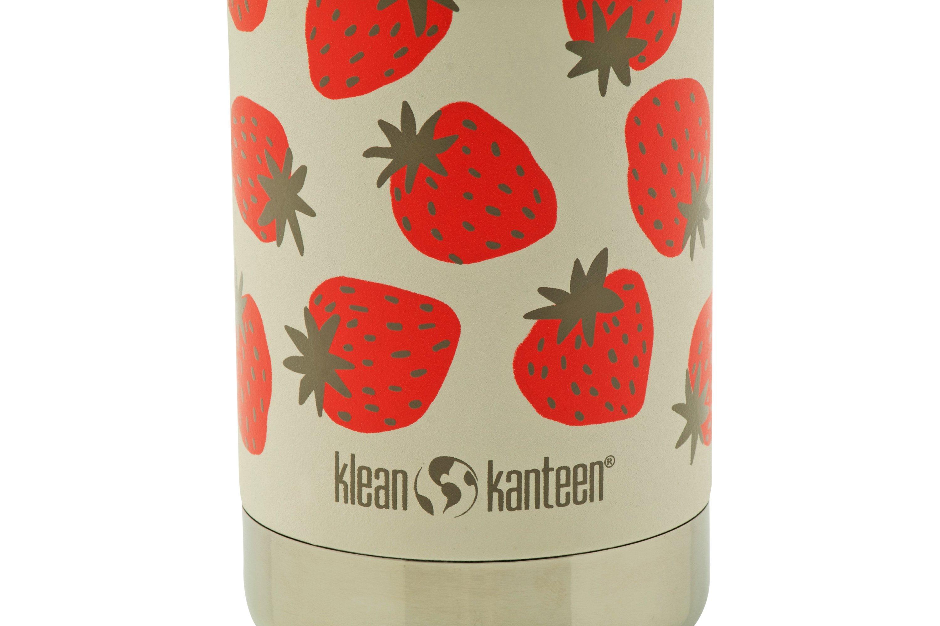 Klean Kanteen Insulated TKWide Twist Cap 355 ml, Strawberries