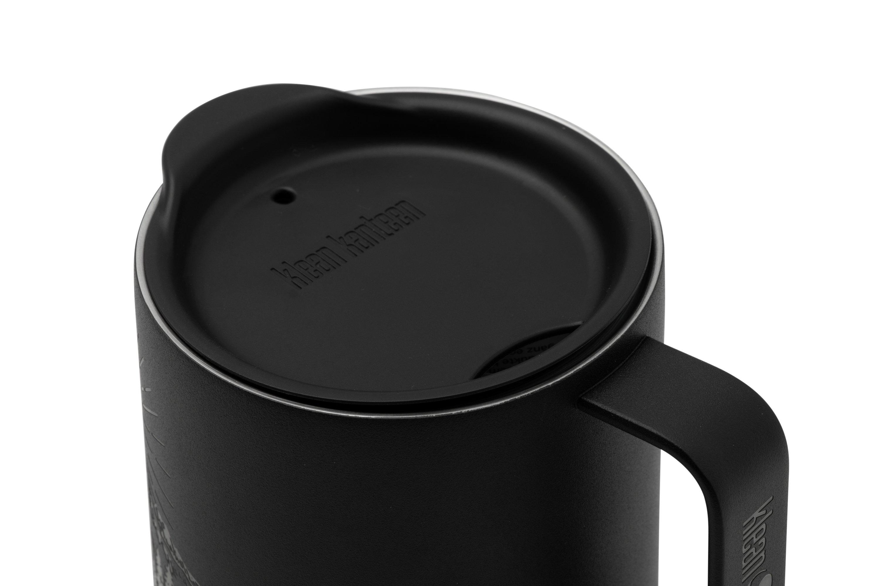 Klean Kanteen Insulated Camp Mug 1009750 Mountain Black with lid, 355