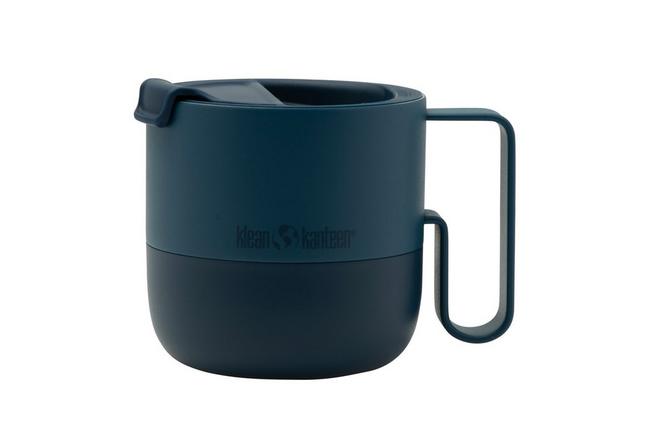 Klean Kanteen Insulated Rise Mug 1010196 Becher mit Flip Deckel, Stellar,  399 ml