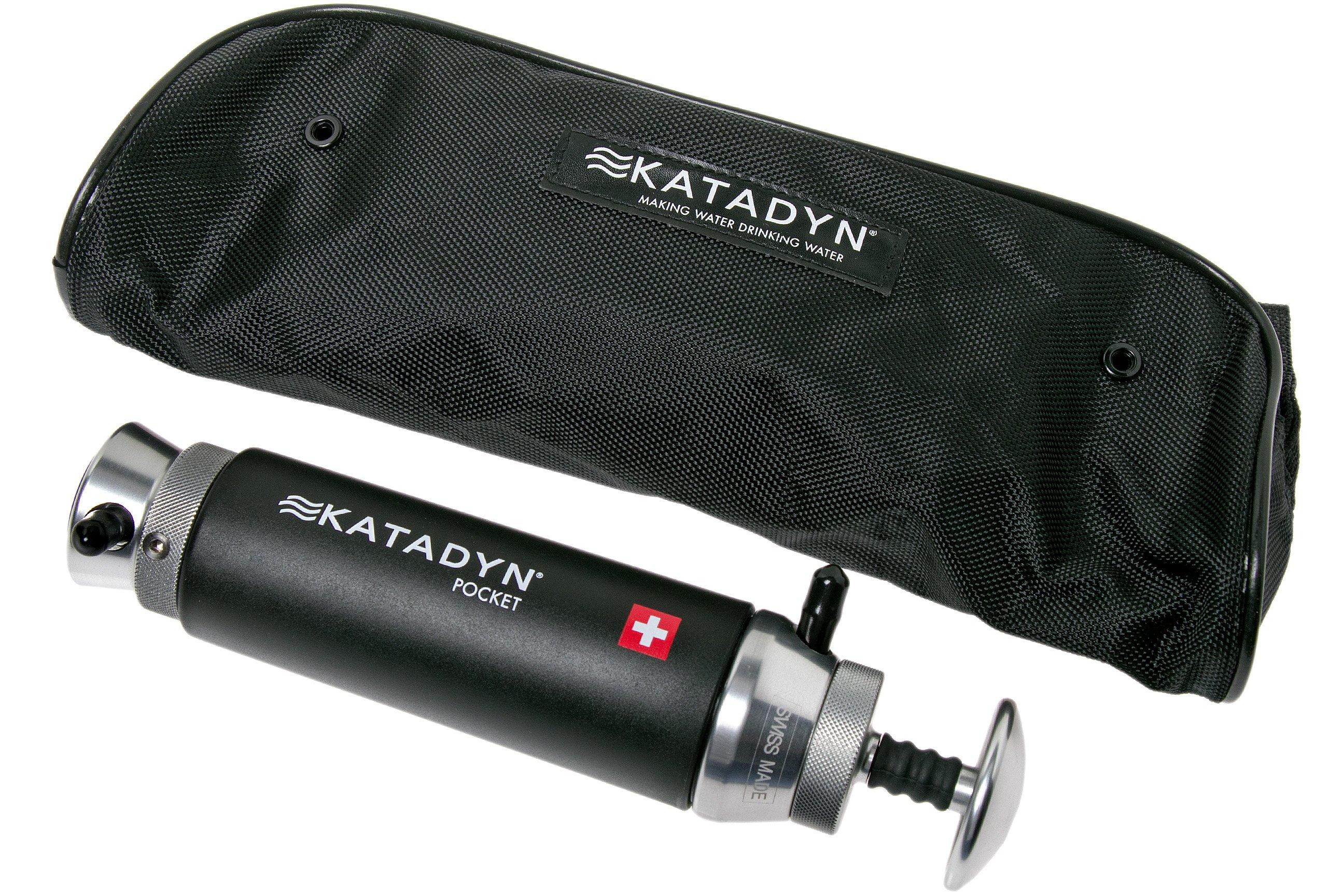 Katadyn Pocket water filter black | Advantageously shopping at ...