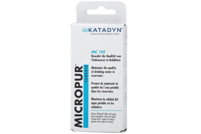 Afbeelding voor Katadyn Micropur Classic MC 10T, waterconserveringstabletten, 40 stuks