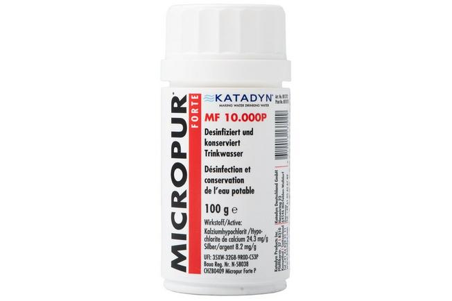 Afbeelding voor Katadyn Micropur Forte MF 10.000P 8013702, waterzuiveringspoeder, 100 g