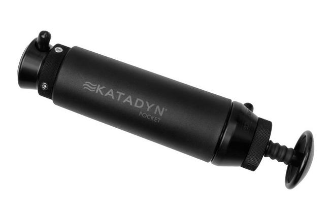 Katadyn Pocket Black Edition, water filter, all black