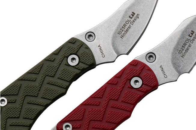 Image pour Kershaw Cinder RD & OL 1025ROL, couteau de poche porte-clé, lot de deux