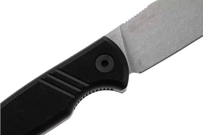 Afbeelding voor Kershaw Pack Mule 1089 Stonewashed N690, Black G10, vaststaand mes