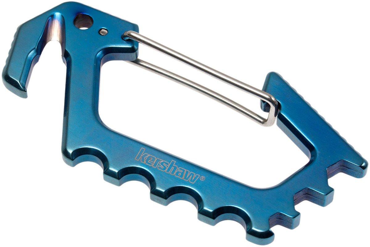 Kershaw 1150BLUX Jens Anso carabiner caribiner, blue Advantageously