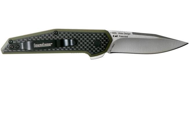 Imagen para Kershaw Fraxion 1160OL navaja verde, Jens Anso design