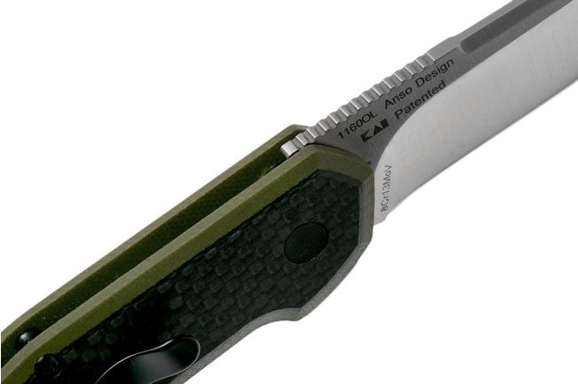 Imagen para Kershaw Fraxion 1160OL navaja verde, Jens Anso design