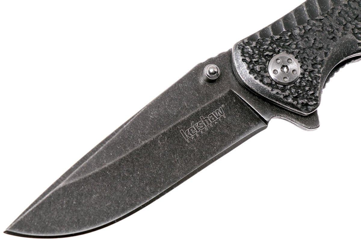Kershaw Starter 1301BW Blackwash zakmes, 1301BW Voordelig kopen bij